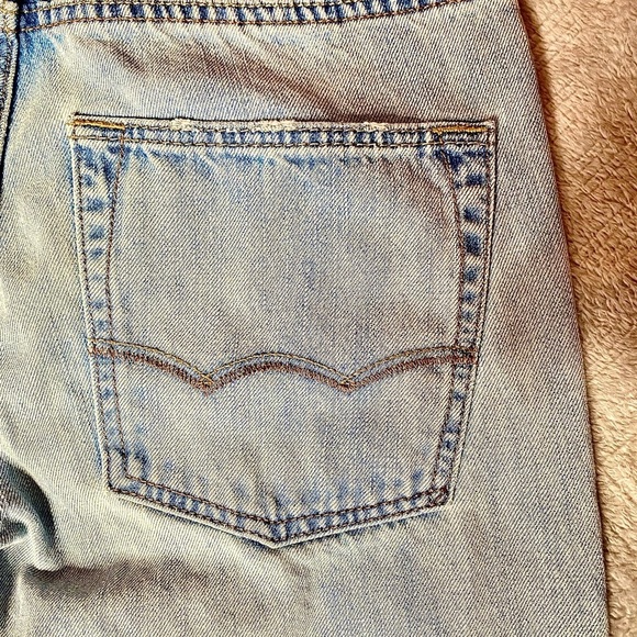 American Eagles Slim Straight Jeans Denim 100% Cotton Size US 26/28 - Pre-Loved - Picture 8 of 16